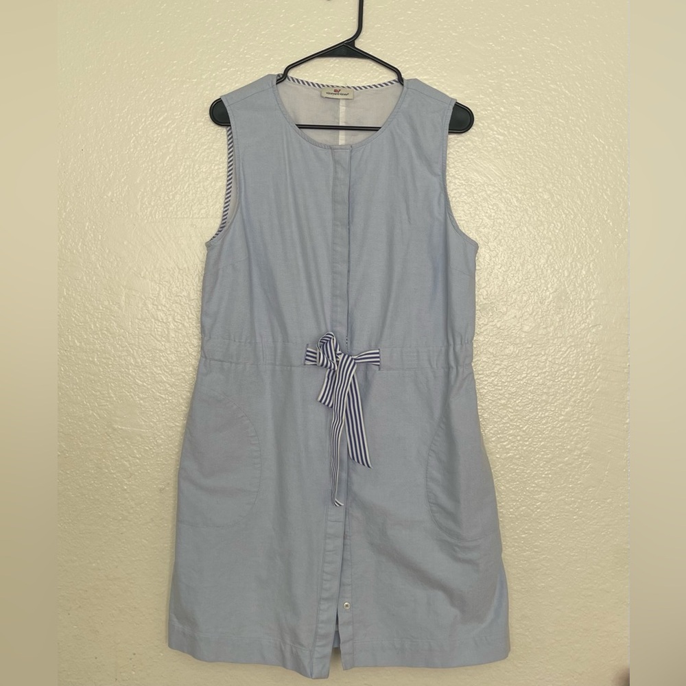 Vineyardvines Oxford stretch dress size L